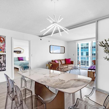 Oceanside Penthouse Apartment In Brickell Miami, Pool, Free Parking Bagian luar foto
