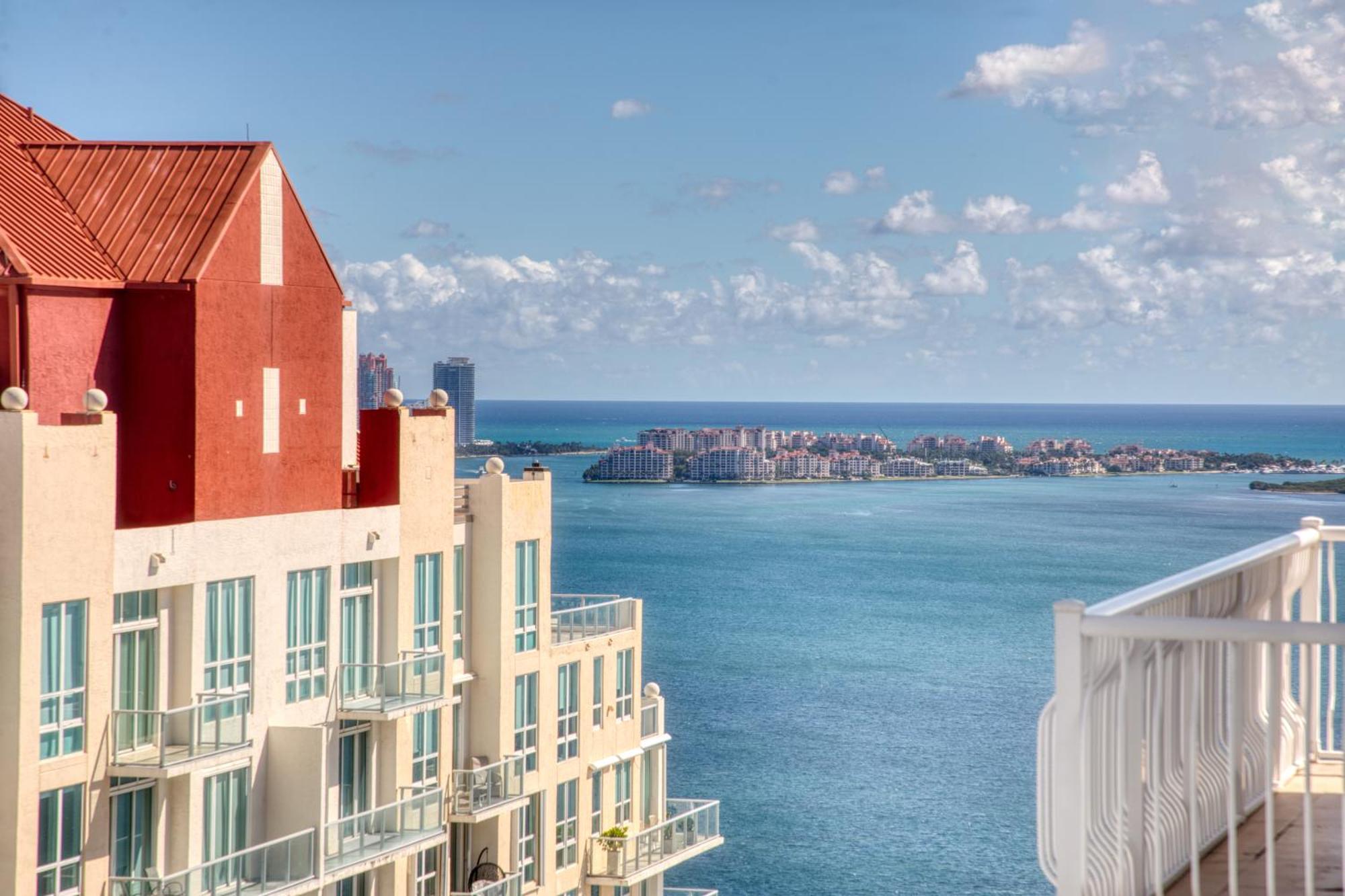 Oceanside Penthouse Apartment In Brickell Miami, Pool, Free Parking Bagian luar foto