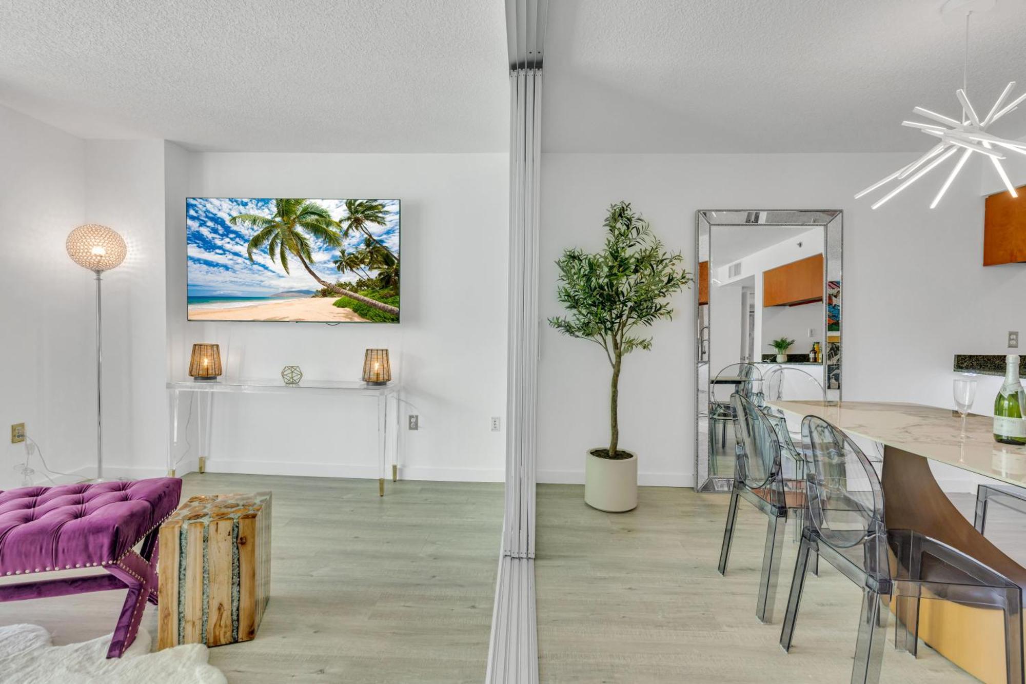 Oceanside Penthouse Apartment In Brickell Miami, Pool, Free Parking Bagian luar foto