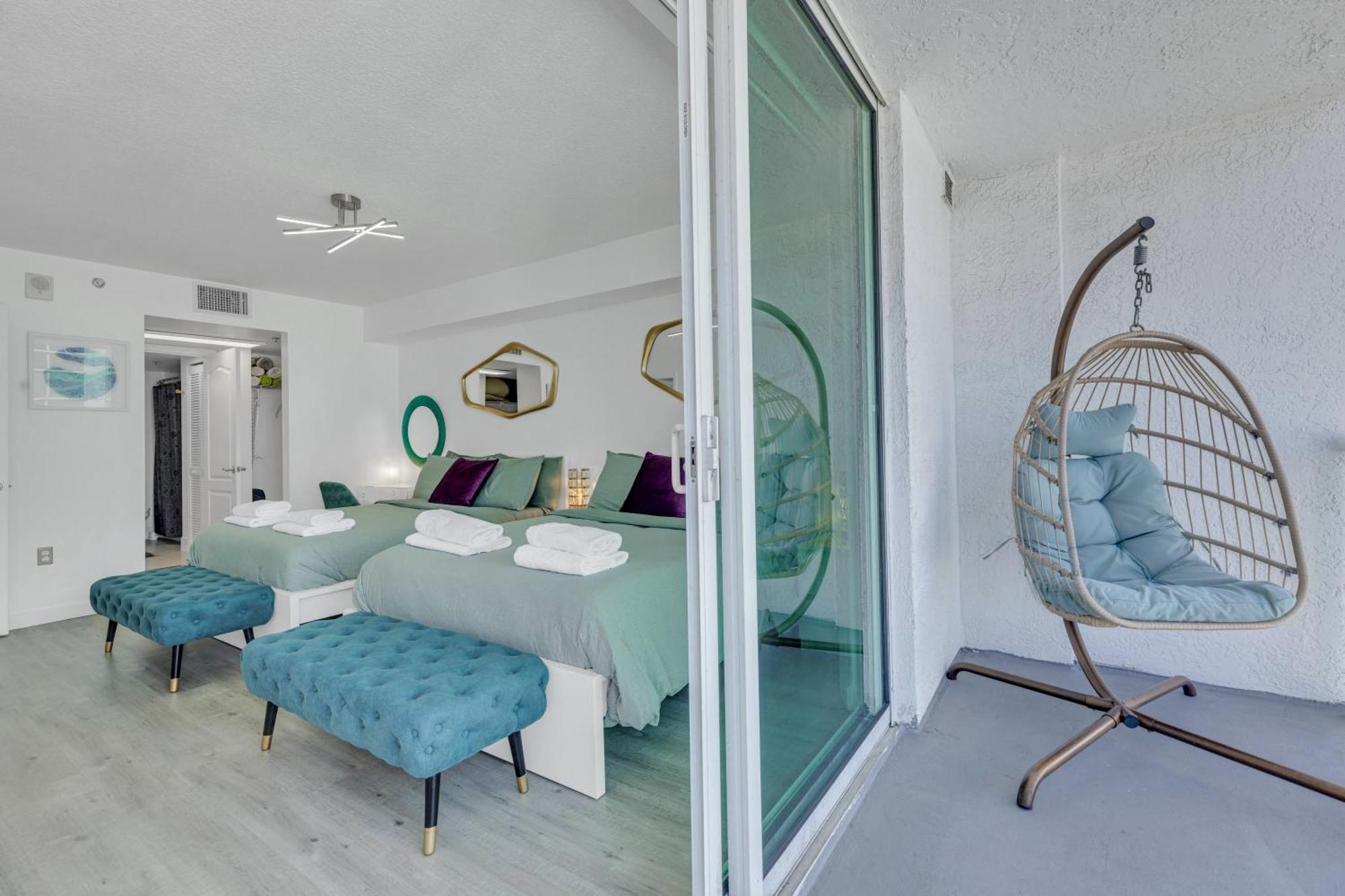 Oceanside Penthouse Apartment In Brickell Miami, Pool, Free Parking Bagian luar foto