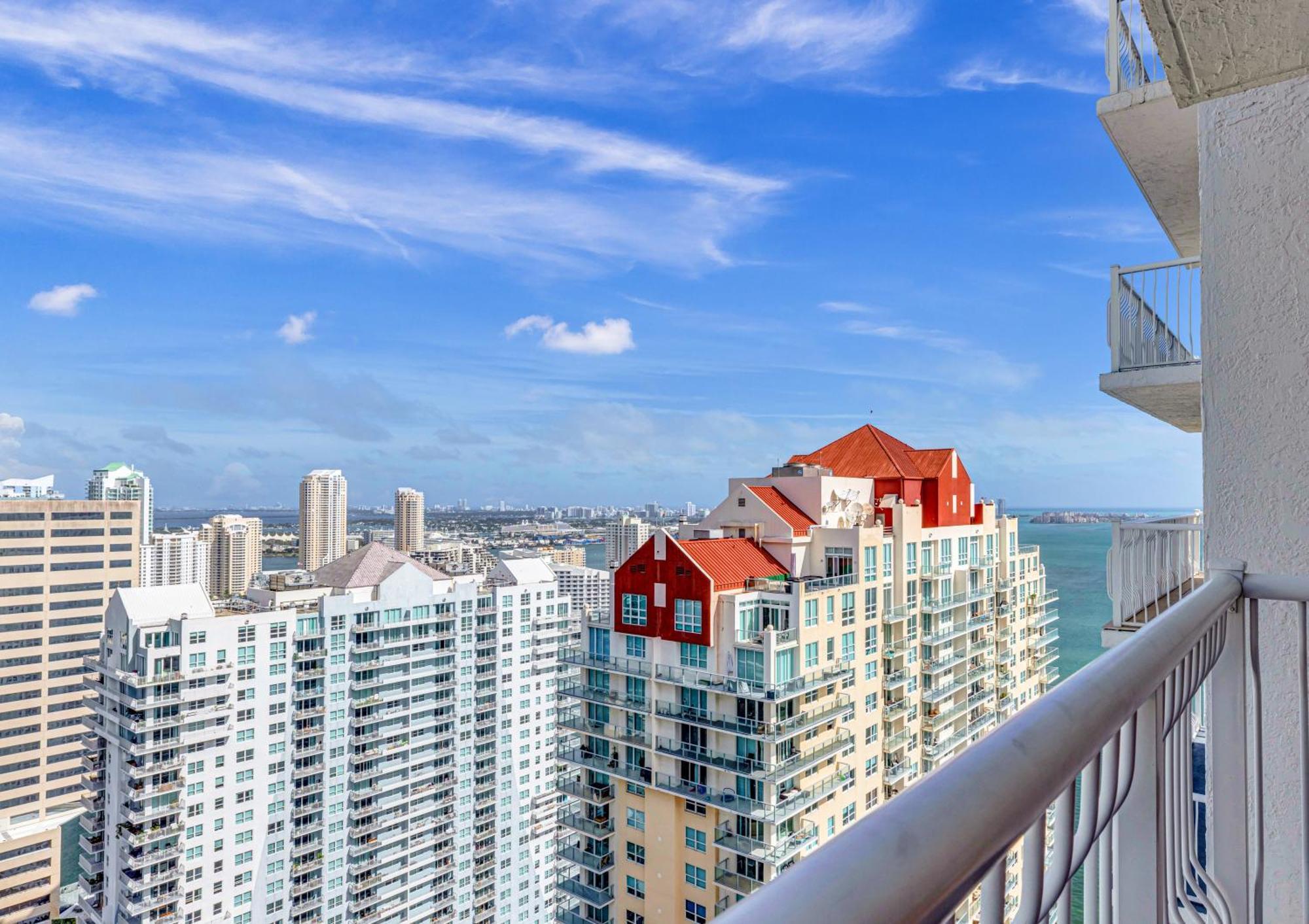 Oceanside Penthouse Apartment In Brickell Miami, Pool, Free Parking Bagian luar foto