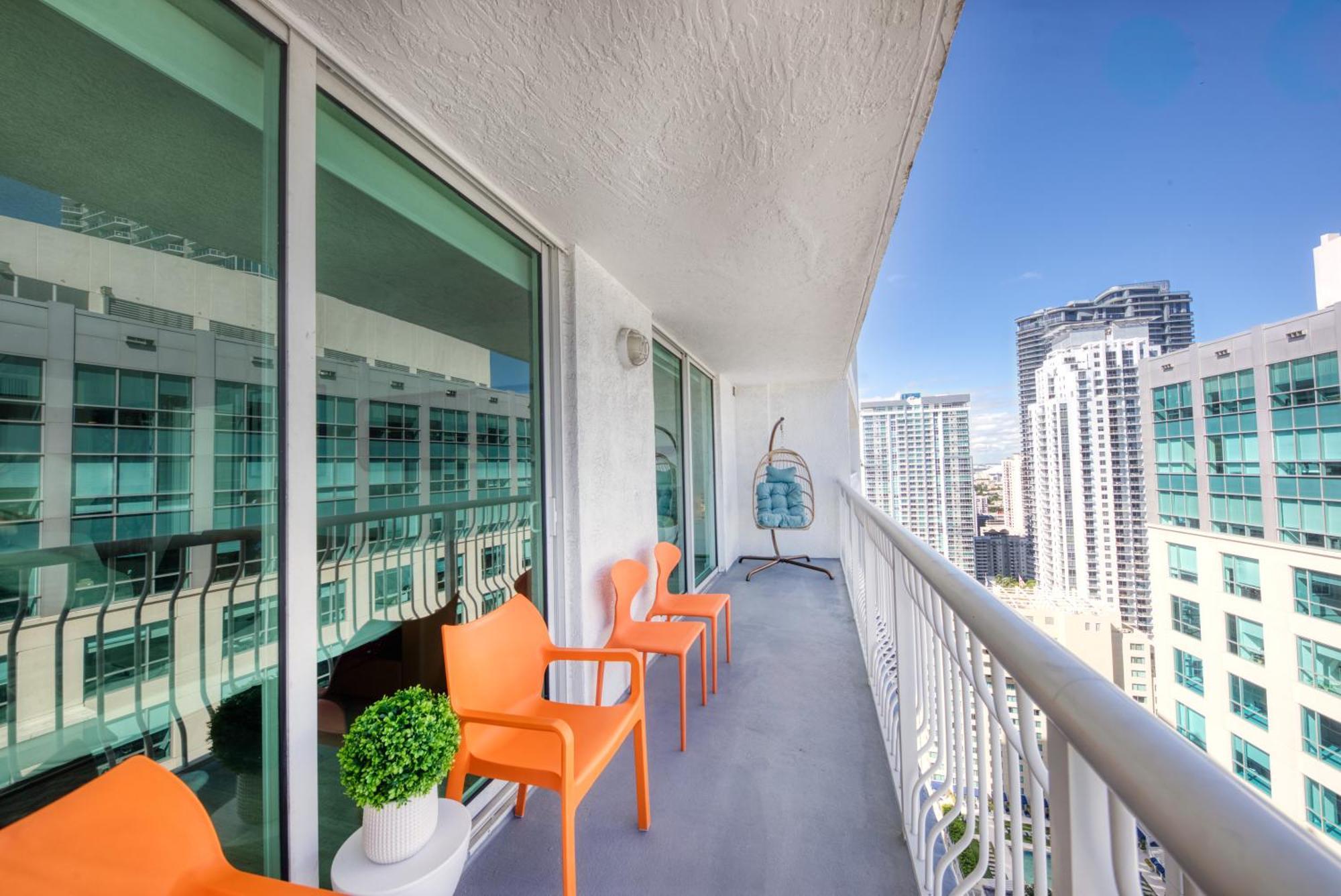 Oceanside Penthouse Apartment In Brickell Miami, Pool, Free Parking Bagian luar foto