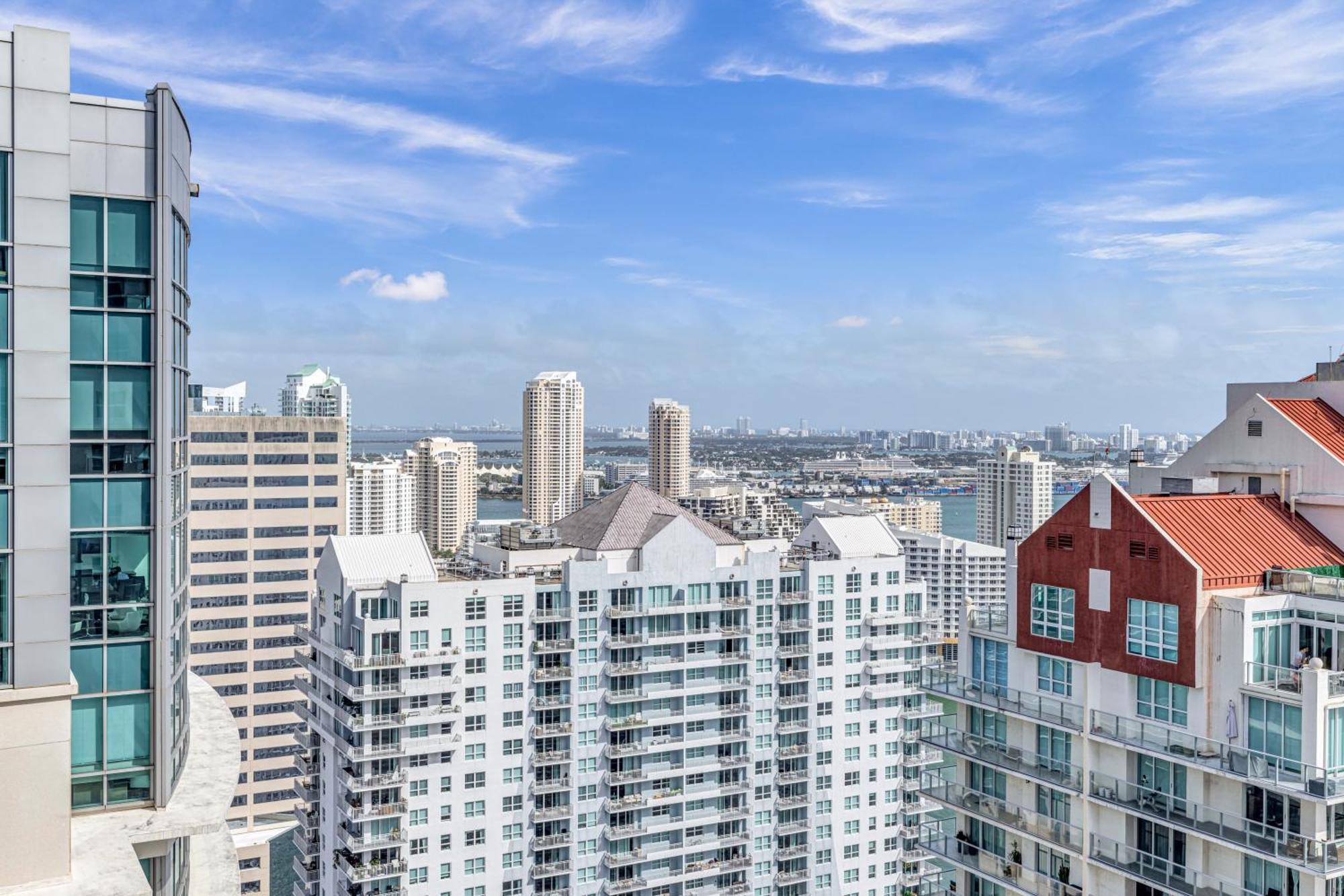 Oceanside Penthouse Apartment In Brickell Miami, Pool, Free Parking Bagian luar foto